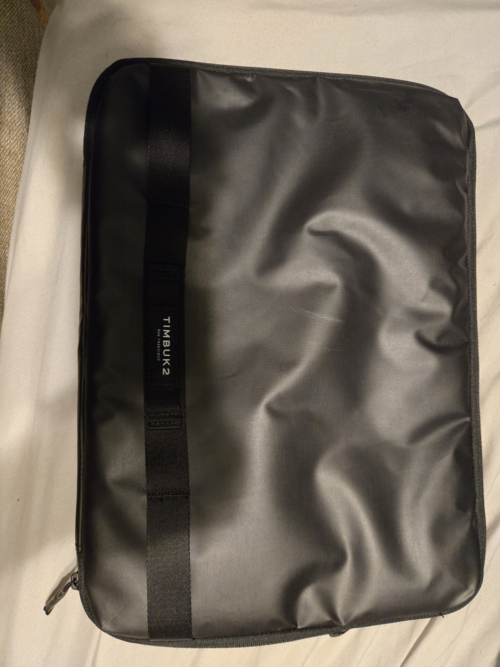 Timbuk2 Black Slim Laptop Sleeve with Webbing Accent